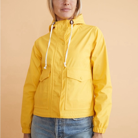 Marine Layer Gold Rubber Duckie Raincoat - Picture 11 of 13